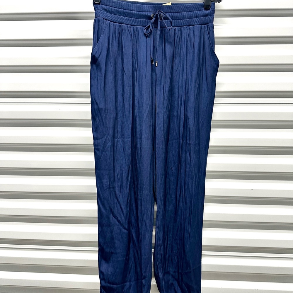 Ramy Brook Spring Navy Carissa Pants NWT
